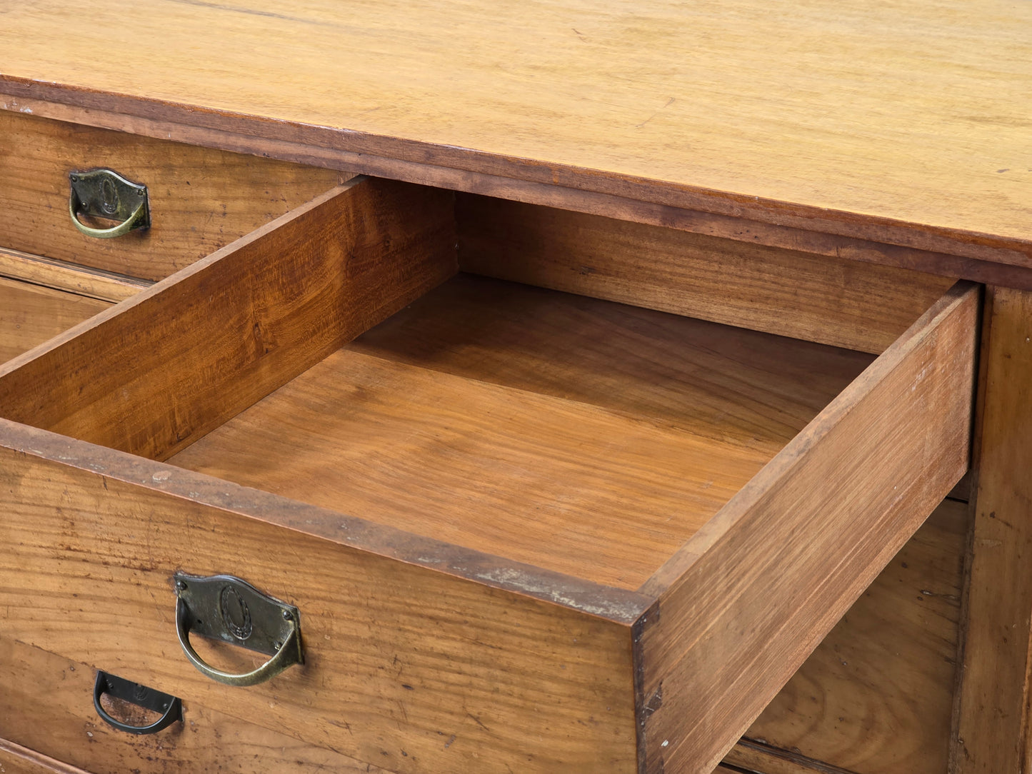 ANTIKE KOMMODE Biedermeier Holz Schubladen Schrank Vintage