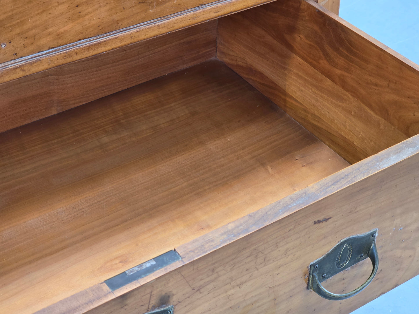 ANTIKE KOMMODE Biedermeier Holz Schubladen Schrank Vintage