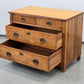 ANTIKE KOMMODE Biedermeier Holz Schubladen Schrank Vintage