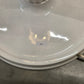 VINTAGE STEHLAMPE Keramik Lotus 60er 70er Italien Hollywood Regency Lampe