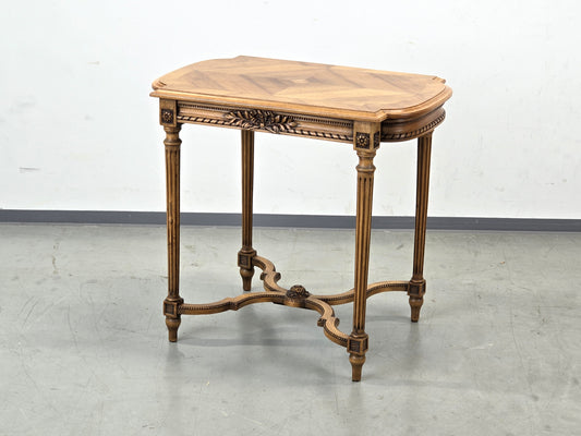 ANTIKER SALONTISCH IM NEOKLASSIschen LOUIS XVI STIL Tisch Esstisch Schreibtisch