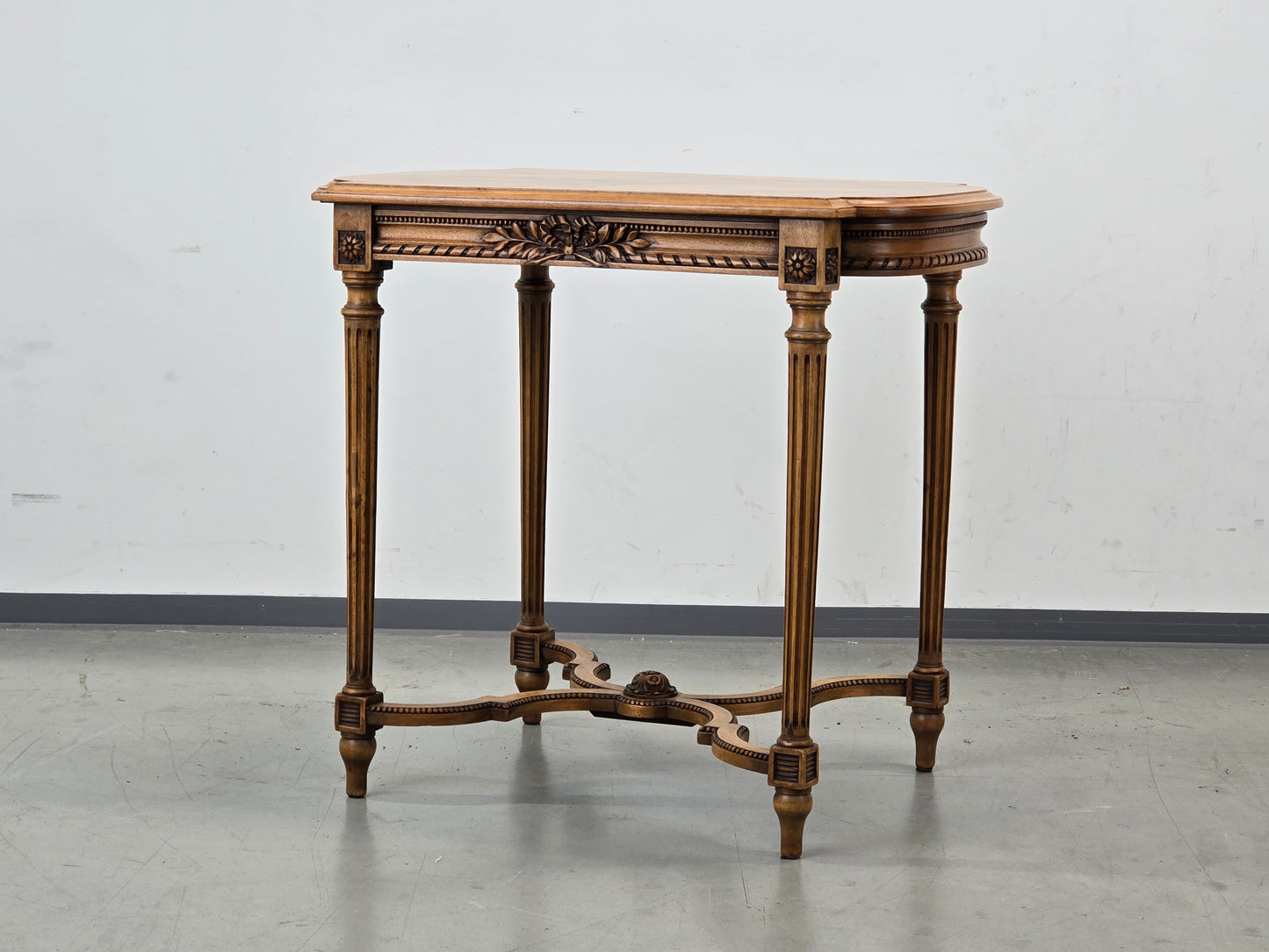 ANTIKER SALONTISCH IM NEOKLASSIschen LOUIS XVI STIL Tisch Esstisch Schreibtisch