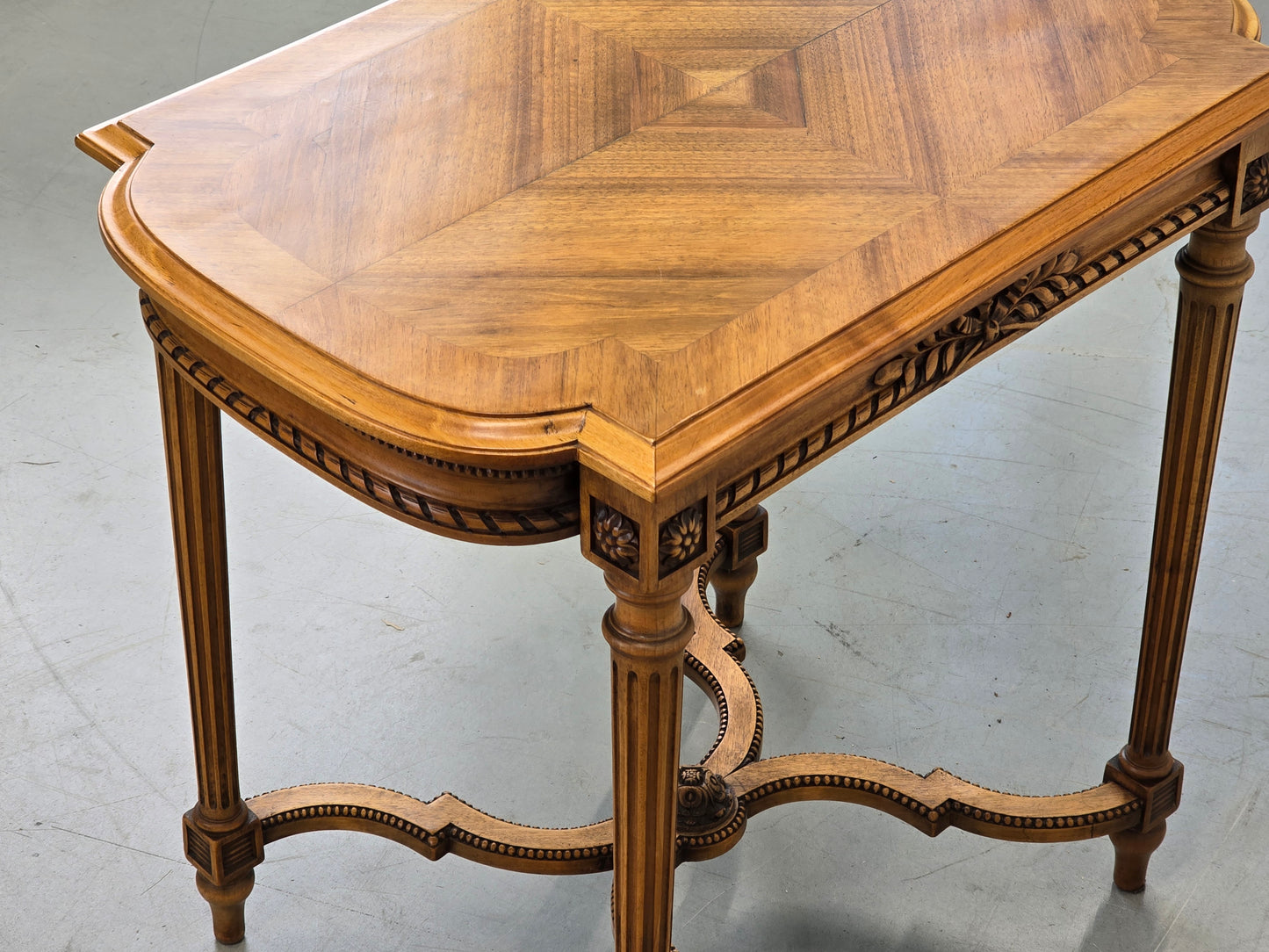 ANTIKER SALONTISCH IM NEOKLASSIschen LOUIS XVI STIL Tisch Esstisch Schreibtisch
