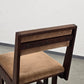 BRUTALIST STUHL Mid Century Vintage Esszimmerstuhl Holz Samt Retro