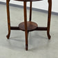 ANTIKER BEISTELLTISCH Jugendstil Blumentisch Holz Rund Vintage Couchtisch
