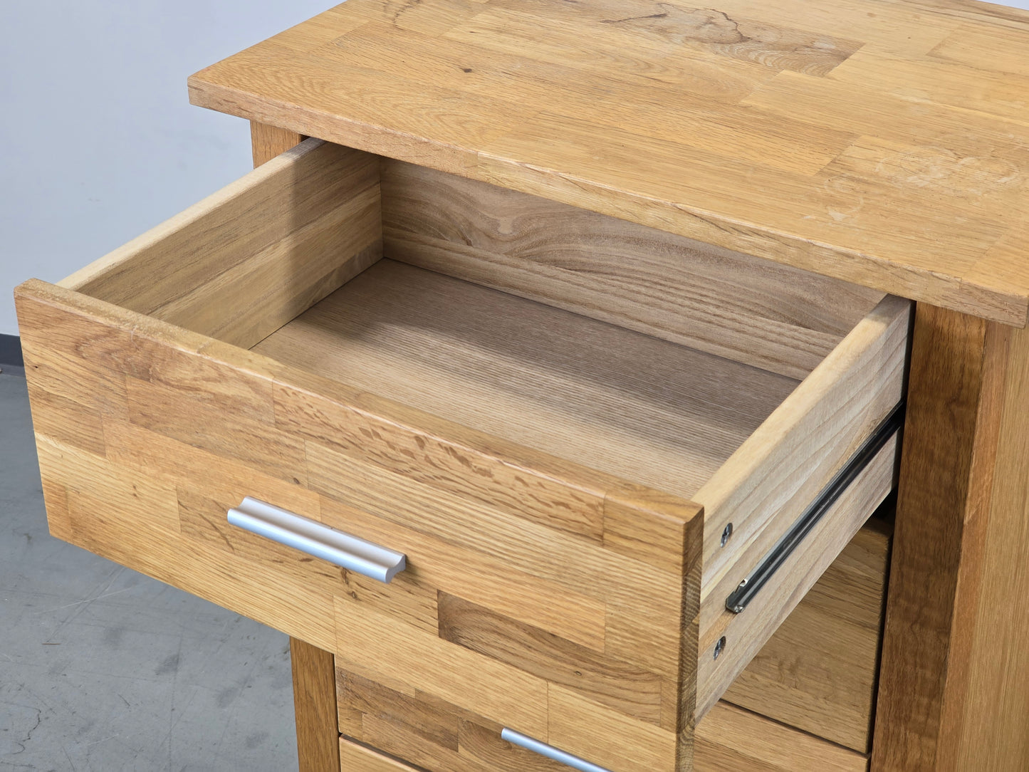 MASSIVE EICHE Kommode Royal Oak Jysk Dänisches Bettenlager Schrank