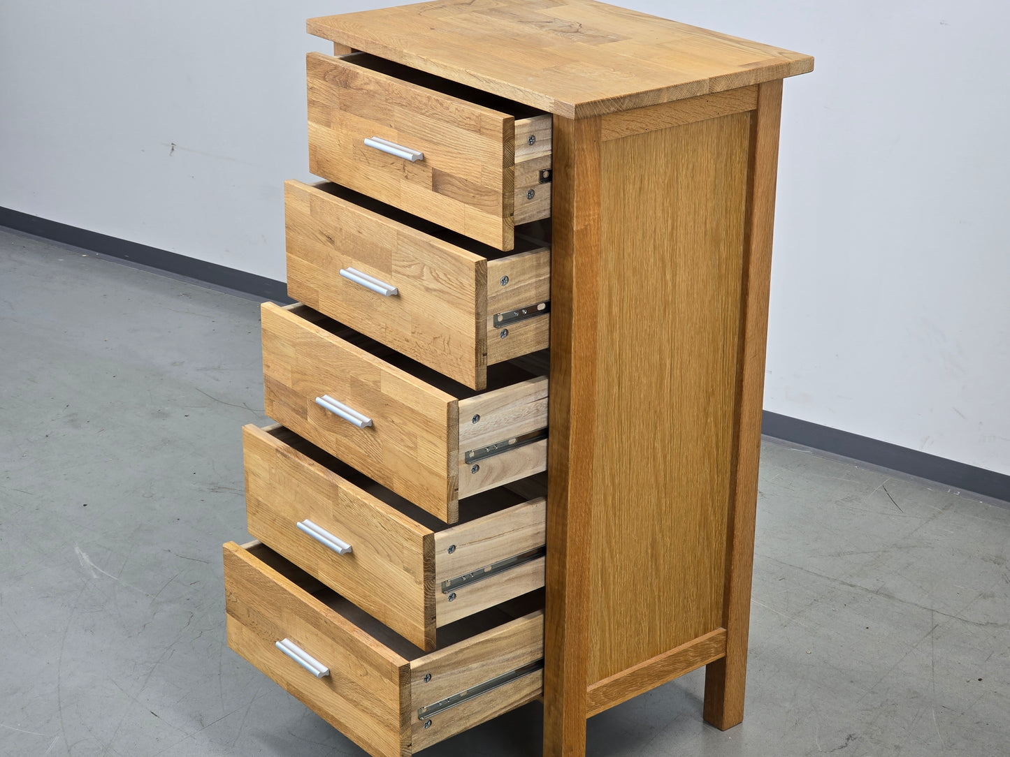 MASSIVE EICHE Kommode Royal Oak Jysk Dänisches Bettenlager Schrank