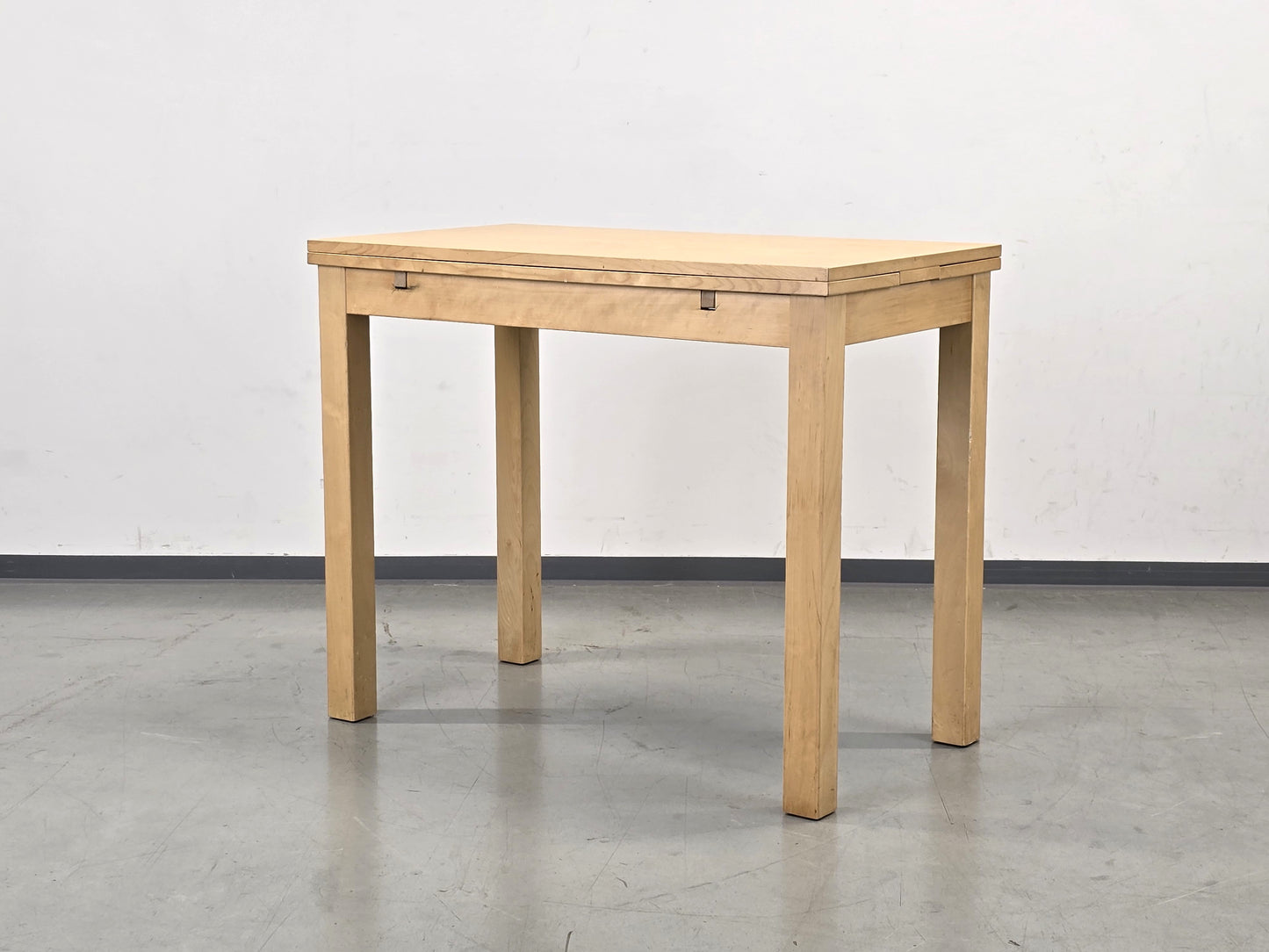 ESSTISCH AUSZIEHBAR Tisch Schreibtisch Vintage Ahorn Küchentisch Holz Design