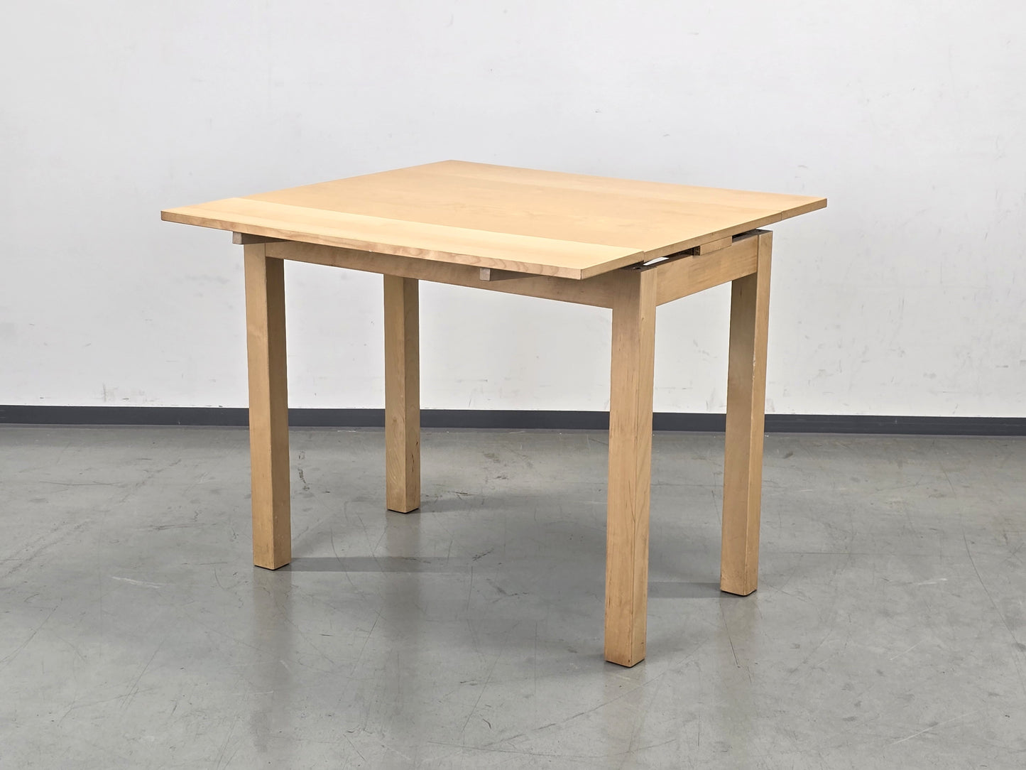 ESSTISCH AUSZIEHBAR Tisch Schreibtisch Vintage Ahorn Küchentisch Holz Design