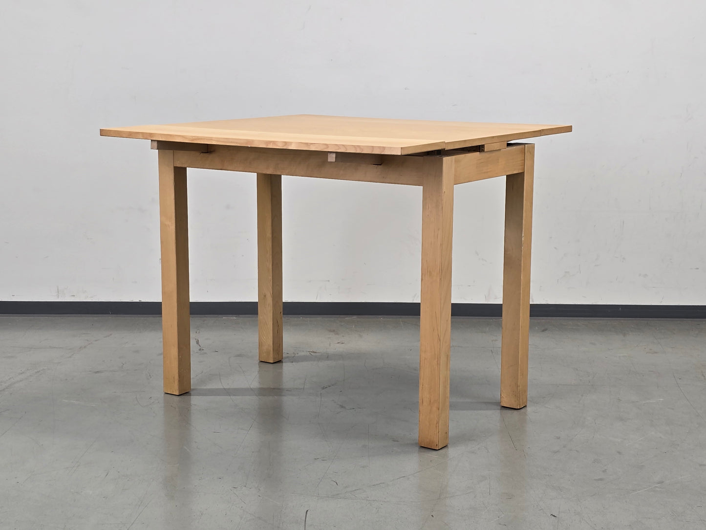 ESSTISCH AUSZIEHBAR Tisch Schreibtisch Vintage Ahorn Küchentisch Holz Design