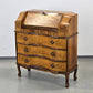 ANTIKE KOMMODE Sekretär Schreibschrank Barock Intarsien Vintage