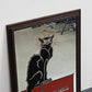 CHAT NOIR Wandspiegel Vintage Spiegel Steinlen Jugendstil Deko