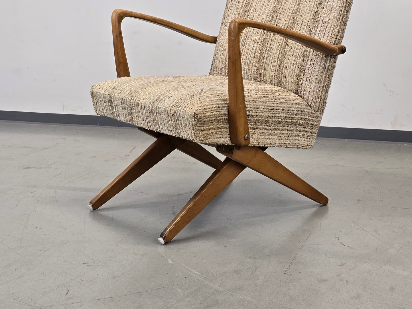 WILHELM KNOLL Sessel Höhenverstellbar Vintage Cocktailsessel Mid Century