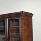 ANTIKE VITRINE Biedermeier Bücherschrank Mahagoni Schrank