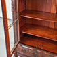 ANTIKE VITRINE Biedermeier Bücherschrank Mahagoni Schrank