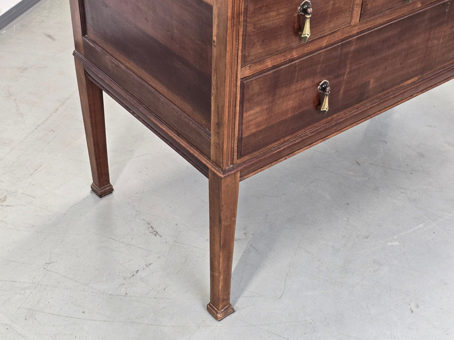 ANTIKE KOMMODE Sideboard Mahagoni Anrichte Buffet Tisch Vintage