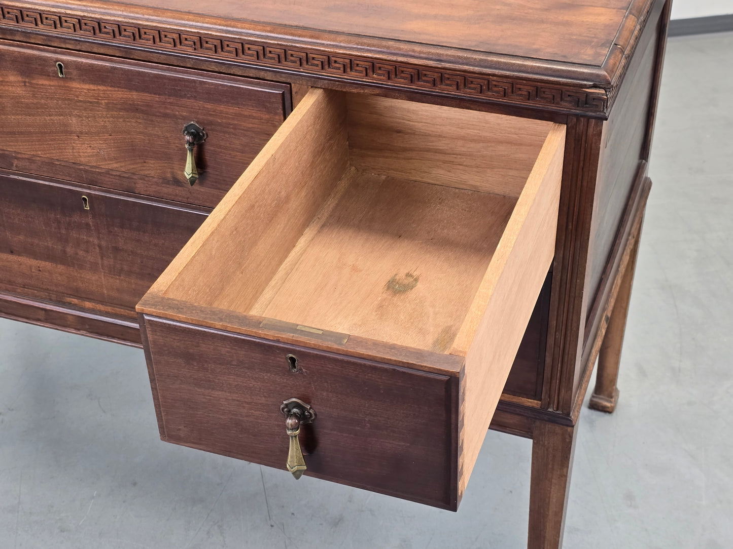 ANTIKE KOMMODE Sideboard Mahagoni Anrichte Buffet Tisch Vintage