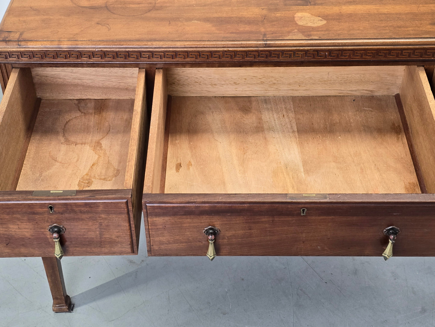 ANTIKE KOMMODE Sideboard Mahagoni Anrichte Buffet Tisch Vintage