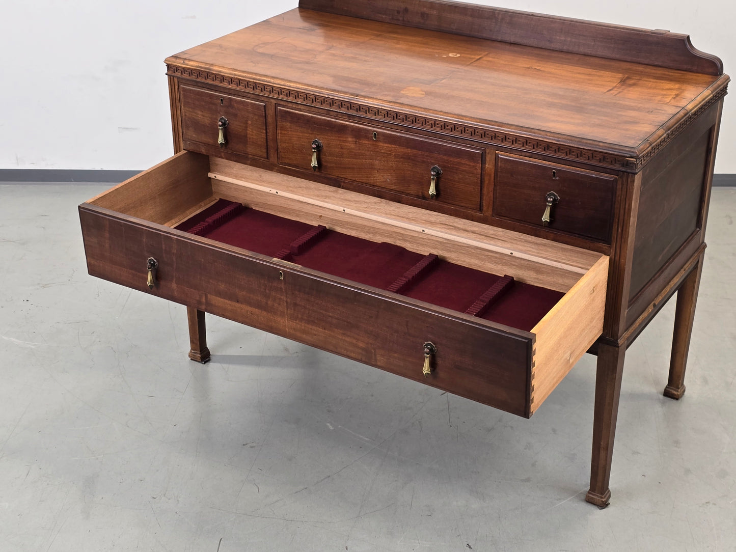 ANTIKE KOMMODE Sideboard Mahagoni Anrichte Buffet Tisch Vintage
