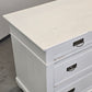 BIEDERMEIER KOMMODE Weiss Shabby Chic Landhaus Vintage Holz Alt