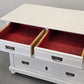 BIEDERMEIER KOMMODE Weiss Shabby Chic Landhaus Vintage Holz Alt