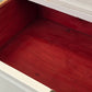 BIEDERMEIER KOMMODE Weiss Shabby Chic Landhaus Vintage Holz Alt