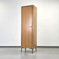 VINTAGE SCHRANK Eiche Besenschrank Design Highboard Garderobe Retro DB1