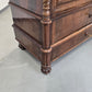 ANTIQUER SCHRANK Biedermeier Kleiderschrank Wäscheschrank Nussbaum Holz Antik