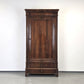 ANTIQUER SCHRANK Biedermeier Kleiderschrank Wäscheschrank Nussbaum Holz Antik