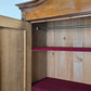 BIEDERMEIER SCHRANK Nussbaum Kleiderschrank Dielenschrank Antik Massiv