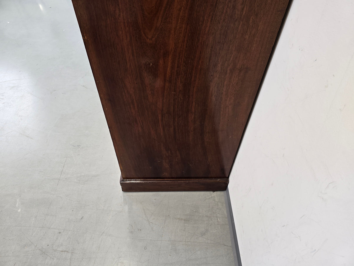 BIEDERMEIER SCHRANK Nussbaum Kleiderschrank Dielenschrank Antik Massiv
