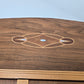 JUGENDSTIL KLEIDERSCHRANK Nussbaum Antik Spiegelschrank Intarsie 1920