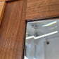 JUGENDSTIL KLEIDERSCHRANK Nussbaum Antik Spiegelschrank Intarsie 1920