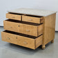ART DECO KOMMODE Terrazzo Maserbirke Vintage Anrichte 30er Antik