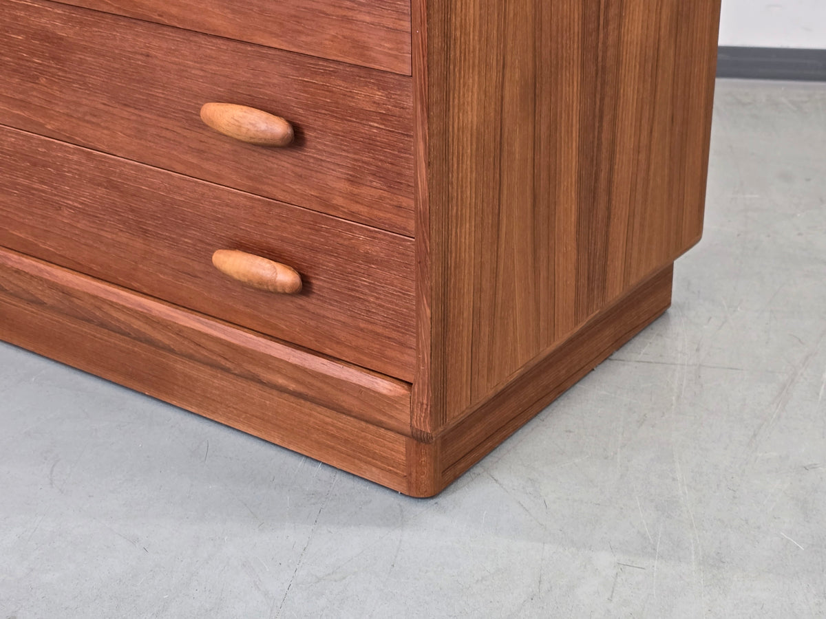DYRLUND Sekretär Teak Mid Century Dänisch Vintage Kommode Desk Schreibtisch 60s
