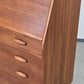 DYRLUND Sekretär Teak Mid Century Dänisch Vintage Kommode Desk Schreibtisch 60s