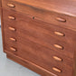 DYRLUND Sekretär Teak Mid Century Dänisch Vintage Kommode Desk Schreibtisch 60s