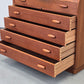 DYRLUND Sekretär Teak Mid Century Dänisch Vintage Kommode Desk Schreibtisch 60s