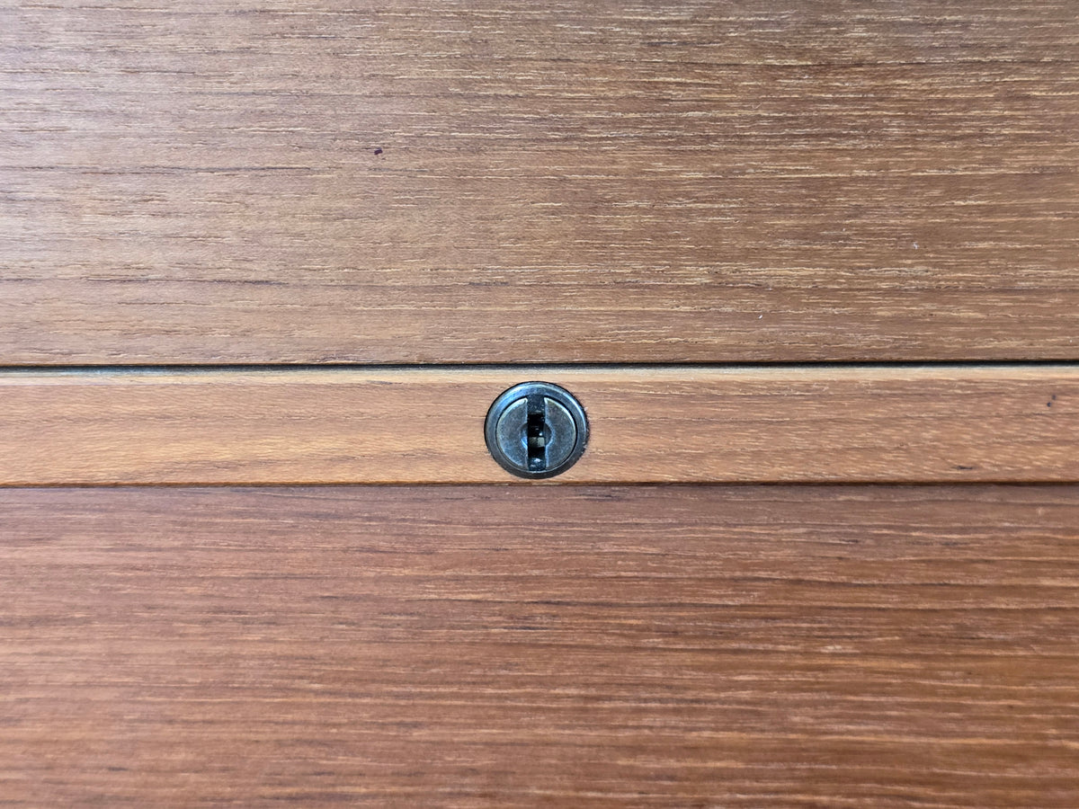 DYRLUND Sekretär Teak Mid Century Dänisch Vintage Kommode Desk Schreibtisch 60s