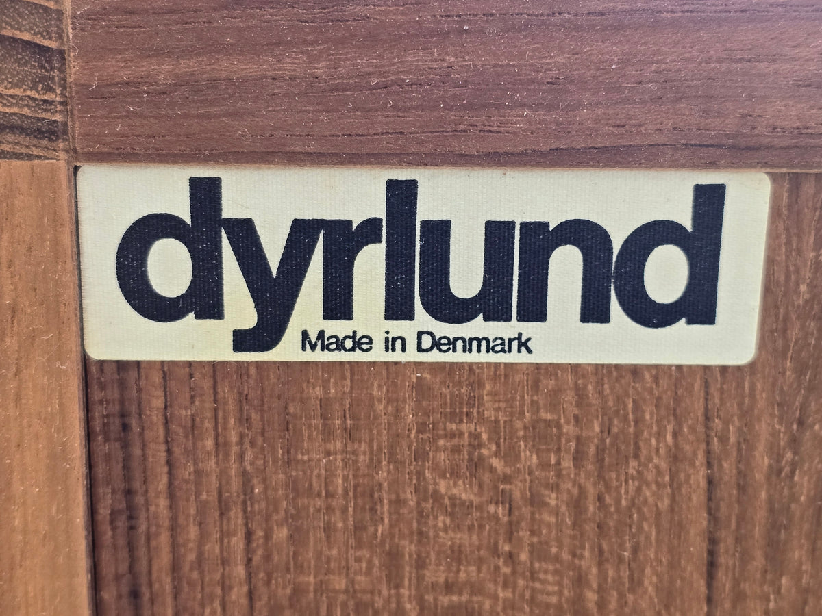 DYRLUND Sekretär Teak Mid Century Dänisch Vintage Kommode Desk Schreibtisch 60s