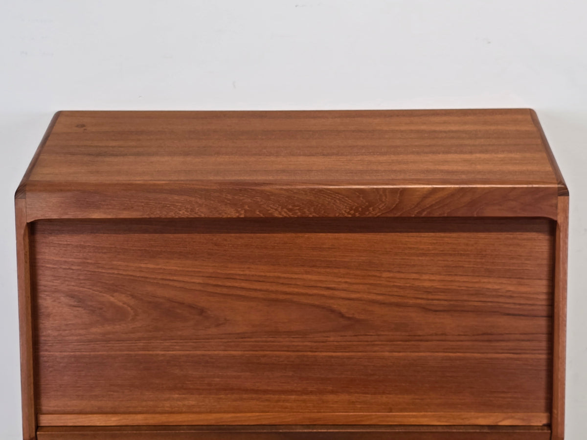 DYRLUND Sekretär Teak Mid Century Dänisch Vintage Kommode Desk Schreibtisch 60s