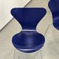FRITZ HANSEN Serie 7 Stuhl Arne Jacobsen Blau 3107 Designer Stuhl