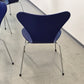 FRITZ HANSEN Serie 7 Stuhl Arne Jacobsen Blau 3107 Designer Stuhl