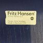 FRITZ HANSEN Serie 7 Stuhl Arne Jacobsen Blau 3107 Designer Stuhl