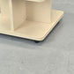SPACE AGE Couchtisch Beistelltisch Rollen 70er Vintage Beige Mid Century