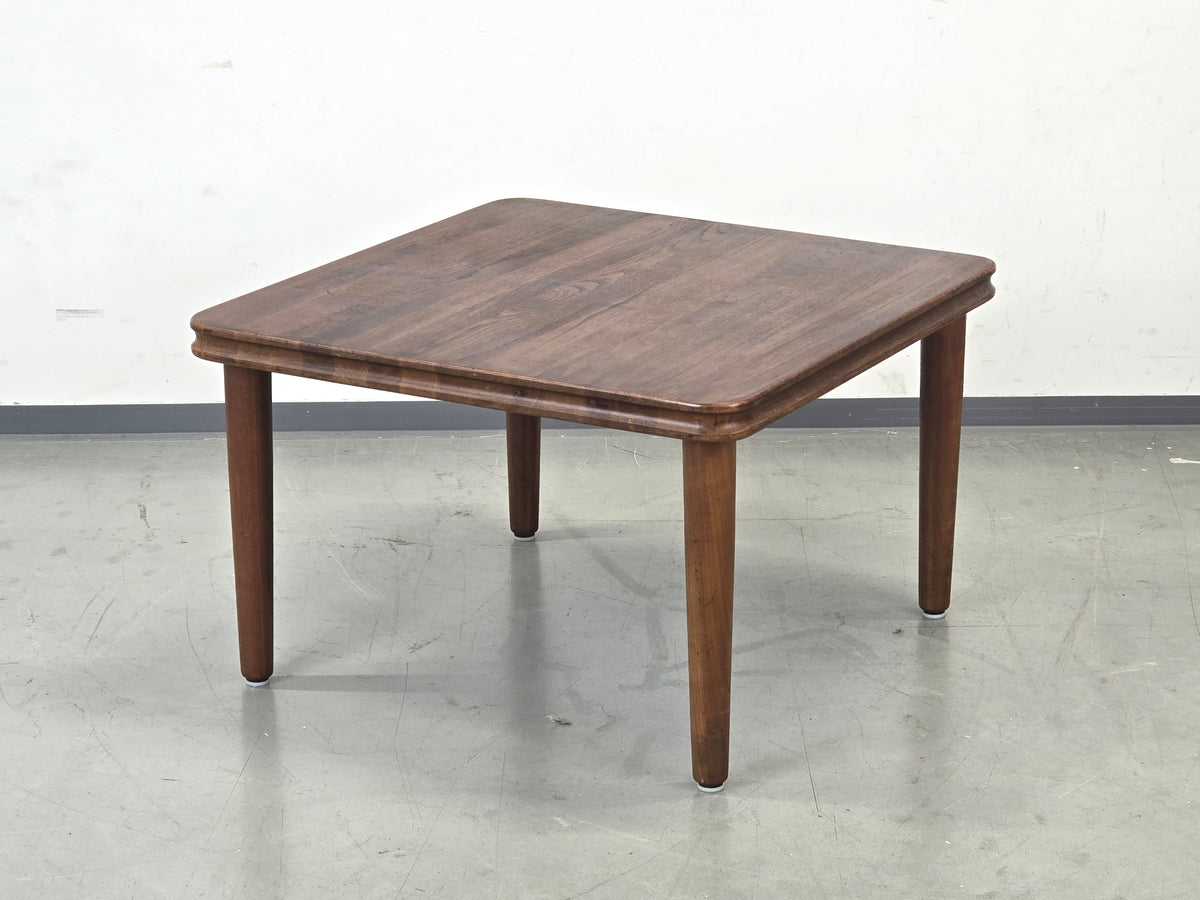 TEAK COUCHTISCH Grete Jalk Glostrup Mid Century Beistelltisch Dänisch 75x75