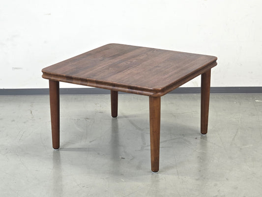 TEAK COUCHTISCH Grete Jalk Glostrup Mid Century Beistelltisch Dänisch 75x75
