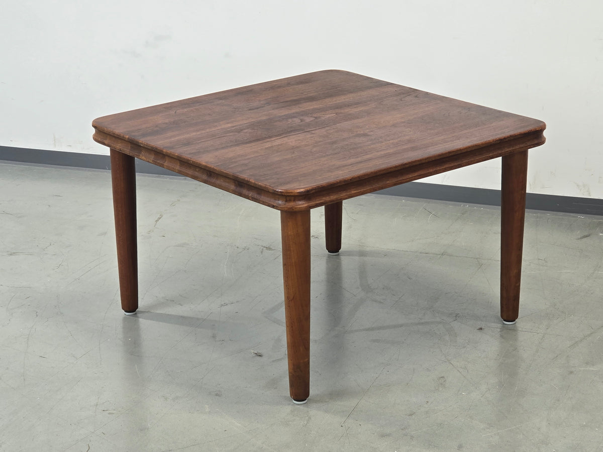 TEAK COUCHTISCH Grete Jalk Glostrup Mid Century Beistelltisch Dänisch 75x75