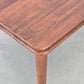 TEAK COUCHTISCH Grete Jalk Glostrup Mid Century Beistelltisch Dänisch 75x75