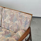 TEAK SOFA Mid Century 60s Dänisch Vintage 3-Sitzer Holz Couch Schlaffunktion